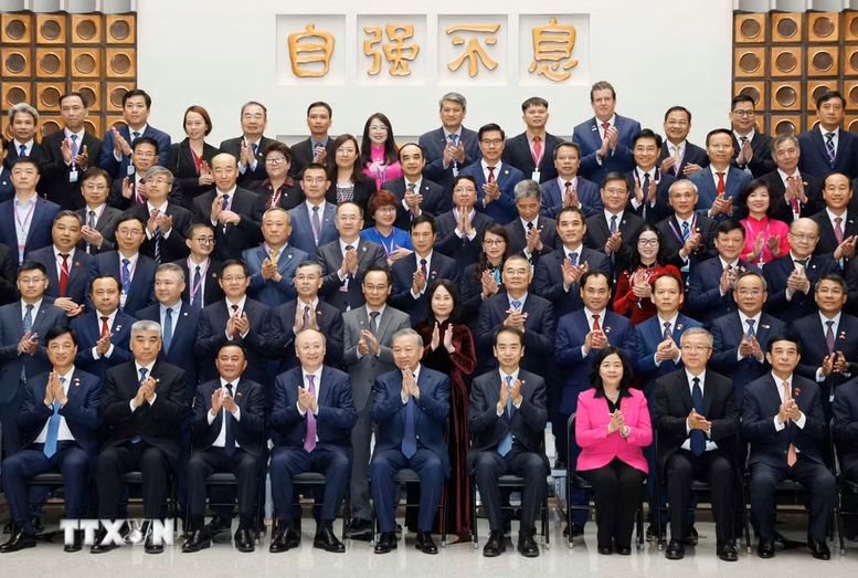 Tổng Bí thư, Chủ tịch nước Tô Lâm phát biểu chính sách tại Đại học Thanh Hoa (Trung Quốc)- Ảnh 4.