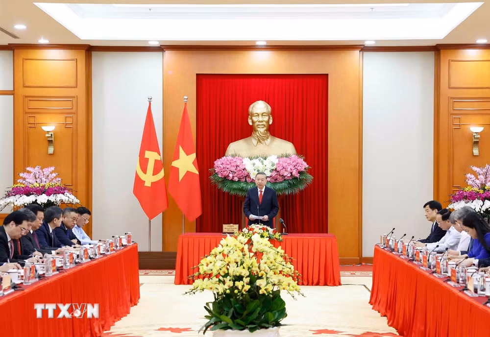 Tổng Bí thư, Chủ tịch nước Tô Lâm: Tập trung nghiên cứu những vấn đề lý luận mới và cấp bách- Ảnh 3.