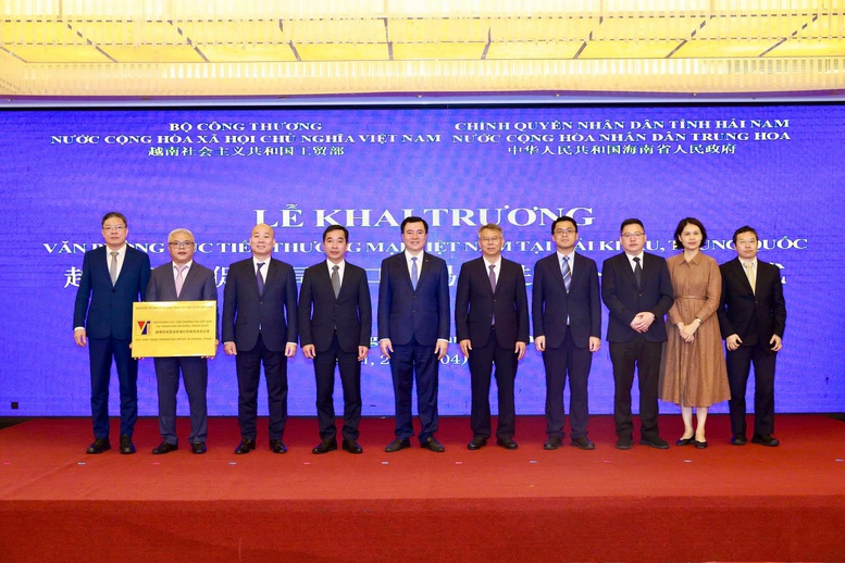 Khai trương Văn phòng Xúc tiến thương mại Việt Nam tại Hải Nam, Trung Quốc- Ảnh 2.