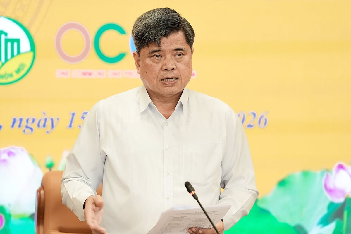 Thứ trưởng Bộ Nông nghiệp và Môi trường Trần Thanh Nam. Ảnh: Bảo Thắng.