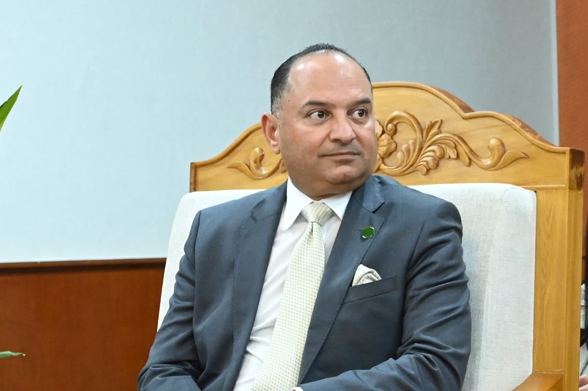 Đại sứ Vương quốc Ả Rập Xê Út tại Việt Nam Thamer Mohamed Algosaibi. Ảnh: Kiều Chi. Đại sứ Vương quốc Ả Rập Xê Út tại Việt Nam Thamer Mohamed Algosaibi. Ảnh: Kiều Chi.